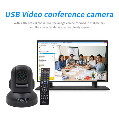 YSX™ 10x Optical Zoom Lens/USB HD Video Conference Camera Business Network Remote Conference Equipment YSX-580D