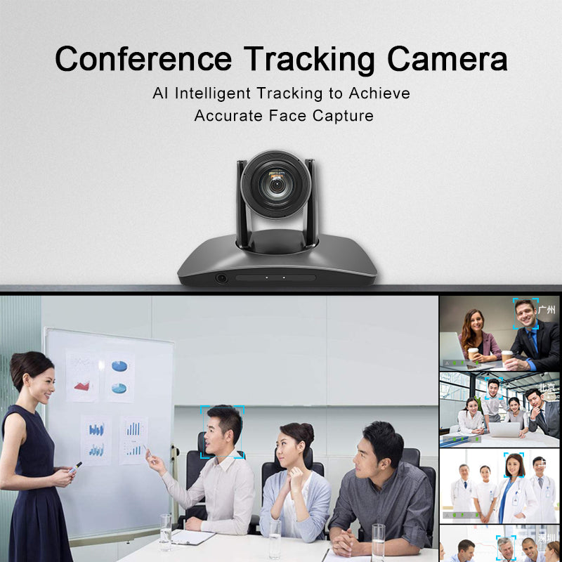 YSX™ 20X Optical Zoom Lens/ USB SDI DVI Port/ HD Face Tracking Video Conference Camera YSX-EGT20G