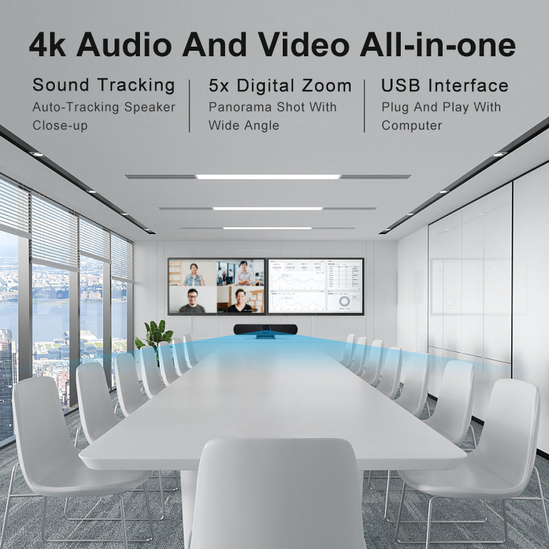 YSX™ All in One Video Conference Camera with AI Auto-tracking Function YSX-EA5