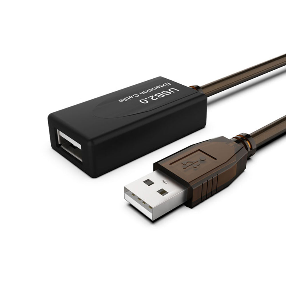 USB 2.0 Active Extension Cable 32 Feet with Signal Amplifier