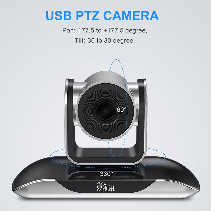 YSX™ 1080p / 3X Optical Zoom Lens HD PTZ Video Conference Camera YSX-EA200