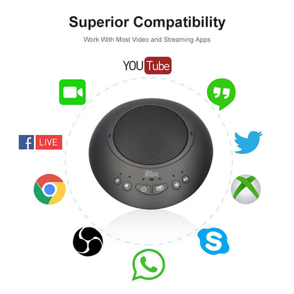 YSX™ 2.4G Wireless Video Conferece Speakerphone with Microphone (2pcs) YSX-ENT992S